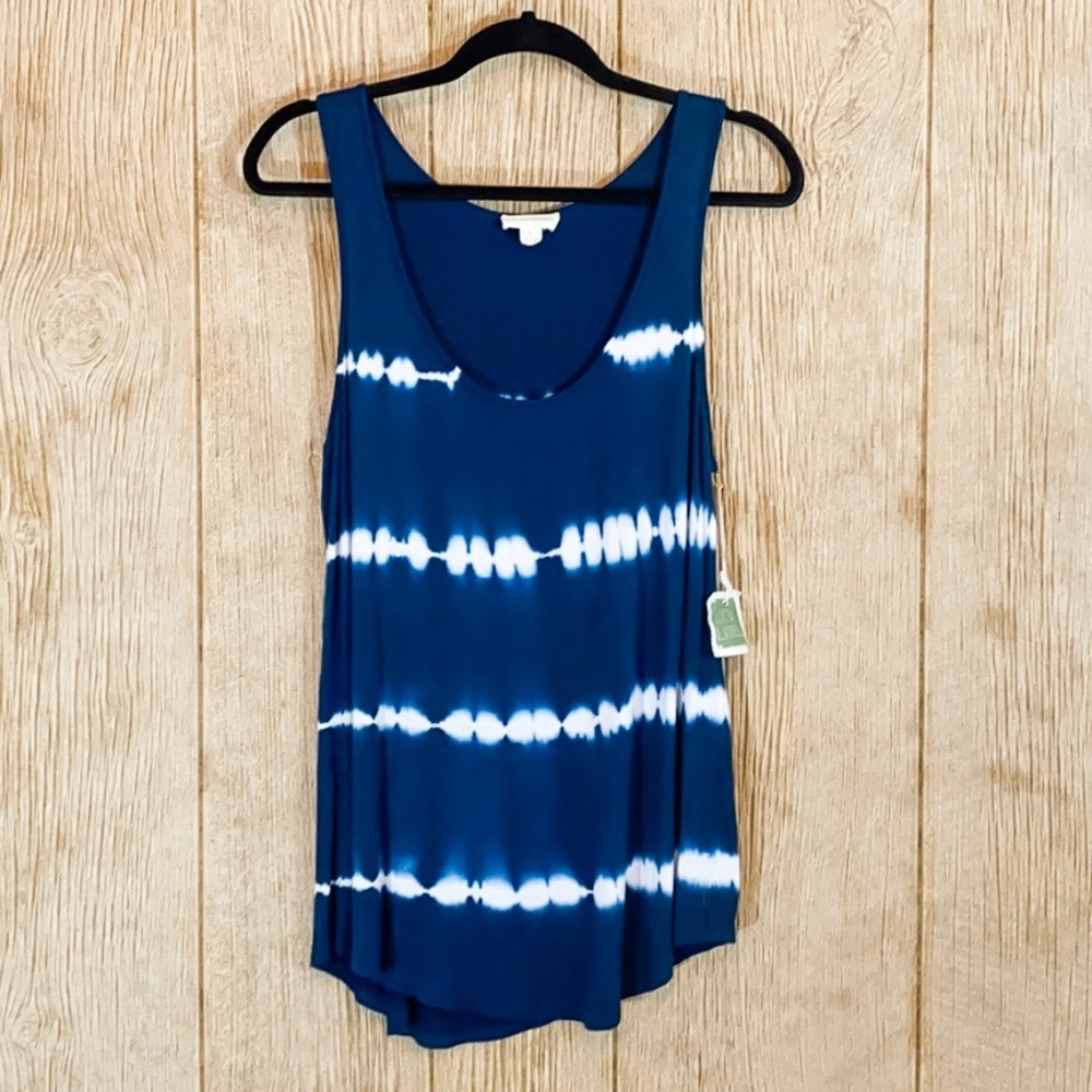 Lucy & Laurel tie dye tank top.